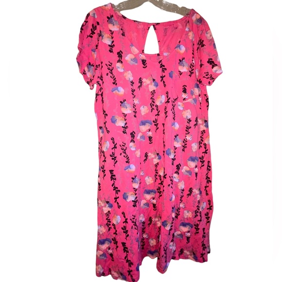 fresh produce Dresses Womens Fresh Produce Pink Floral Dress Short